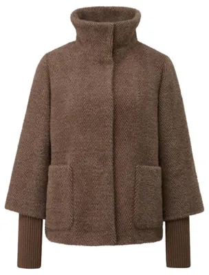 Produktbild von s.Oliver Damen Outdoor-Jacke – Regular Fit, wärmend, Stehkragen