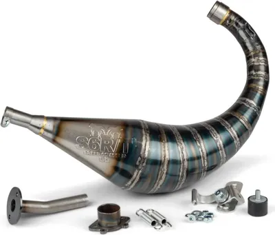 Produktbild von Stage6 R/T Auspuff Belly 70/80 für DERBI