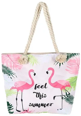 Image de Sac de plage avec fermeture éclair - Grand sac de plage - Sac à bandoulière