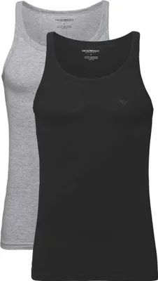 Produktbild von EMPORIO ARMANI 2P Tank Top Rundhals T-Shirts 1schwarz 1grau S