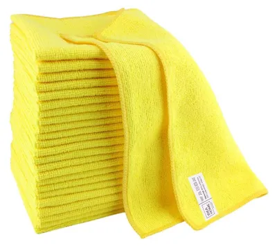 Zdjęcie produktu dla Ściereczki Z Mikrofibry Ih 30X30Cm 24Szt Żółta