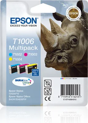 Produktbild von Epson Rhino Multipack 3 Farben T1006, DURABrite Ultra Ink