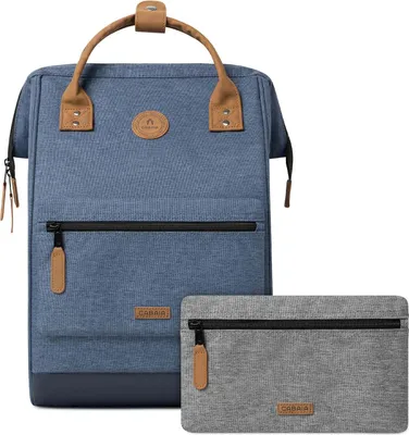 Produktbild von CABAIA Freizeitrucksack Rucksack mit Laptopfach Adventurer Melanged Backpack 23L Paris blaugrau