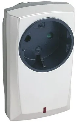 Produktbild von Paulmann Profi Funkdimmer Zwischenstecker 40-300W 230V Chrom matt