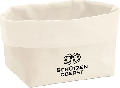 Produktbild von Huuraa Organizer Schützenoberst Schützenfest 8 Liter Large Canvas Baumwolle Utensilo Geschenkidee