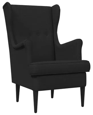 Produktbild von vidaXL Sessel Schwarz Stoff