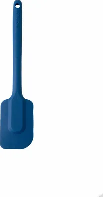 Image de Mastrad spatule, raclette, spatule, silicone, bleu, 27 cm, F10213