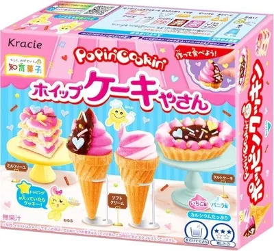 Produktbild von Kracie | Diy Popin Cookin Schlagsahne Kuchen Set - 27g - Enthält Milch - Für Kinder - Backen