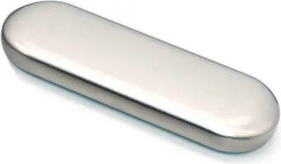 Produktbild von INF Silberne Blechdose mit Innenfutter model 1
