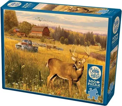 Obrázok produktu pre COBBLE HILL Deer Park Puzzle 500 dielikov