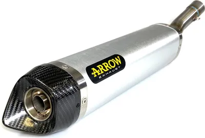 Produktbild von ARROW Auspuff THUNDER Alu mit Carbon-Endkappe Auspuff für Yamaha YZF-R125 2019- MT125 2019-