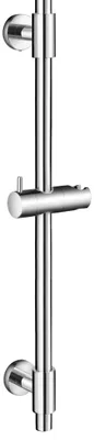 Duschstange 78 cm, SUS304 Edelstahl, verstellbarer Halter, Wandmontage