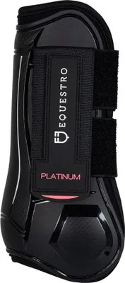 Produktbild von Equestro Platinum Sehnenstiefel Schwarz Cob Schwarz Cob