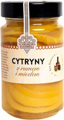 Produktbild von Zitronen mit Rum und Honig 250g - Schronisko Bukowina