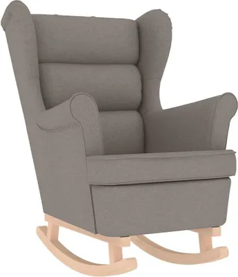 Immagine prodotto di Sedia a Dondolo Tortora 74x90x102 cm in Tessuto