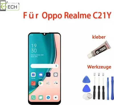 Produktbild von Für Oppo Realme C21Y C25Y RMX3261 RMX3263 LCD Display Bildschirm Touch Screen
