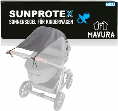 Zdjęcie produktu dla SUNPROTEX daszek przeciwsłoneczny do wózka dziecięcego daszek przeciwsłoneczny uniwersalny