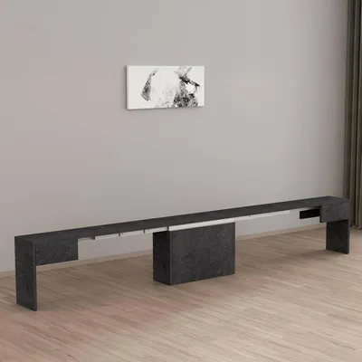 Produktbild von Dmora Bank Ubertino 290x25x45h cm Grau Tragkraft 400 kg