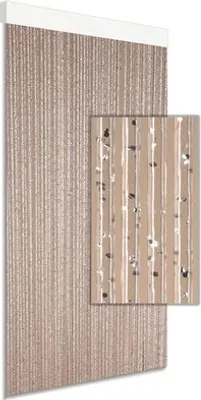 Produktbild von DEGOR Türvorhang Calisto silber 90x210 cm
