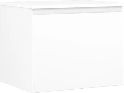Produktbild von Mexen Orio Badschrank unter Waschbecken 60 cm mit Arbeitsplatte, 1 Schublade, weiß matt - 91A10-06047-1-BFC01