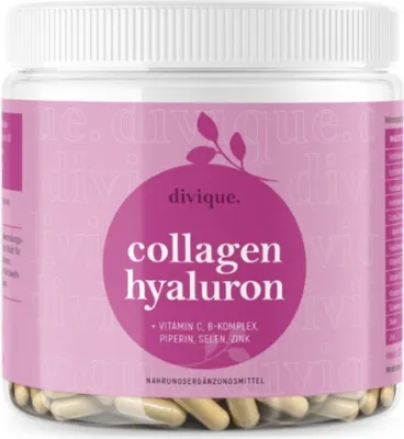 Immagine prodotto di Integratore alimentare Divique Collagen Hyaluron, 270 capsule