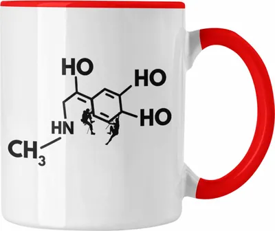 Produktbild von Trendation - Klettern Bergsteigen Geschenk Tasse Boulder Geschenkidee Berge Dopmain Grafik (Rot)