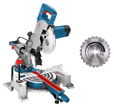 Zdjęcie produktu dla Bosch 0601B19001 Bosch GCM 80 SJ + 2. Sägeblatt Paneelsäge