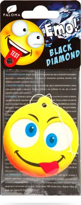 Obrázok produktu pre Osviežovač vzduchu do auta - Paloma EMO - Black Diamond - 4 g 1 kus [P50280]