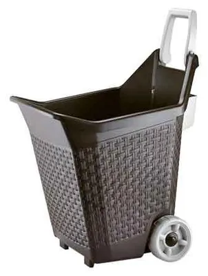 Zdjęcie produktu dla WÓZEK WIELOFUNKCYJNY „KART” 76 l, 59 x 50 x 72 cm (wys.) – kolor kakaowy