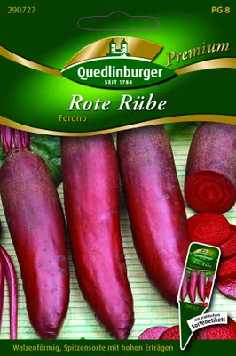 Produktbild von Rote Rüben Forono | Rote Beetesamen von Quedlinburger