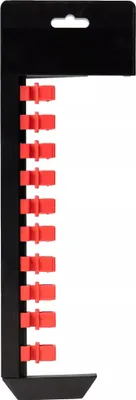 Produktbild von Steckschlüssel-Halter 1/2" für 10 Einsätze Kunststoff