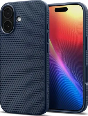 Obrázok produktu pre Spigen ACS10370, Ochranný obal, Apple, iPhone 17, 16 cm (6.3"), Modrá, Námorná