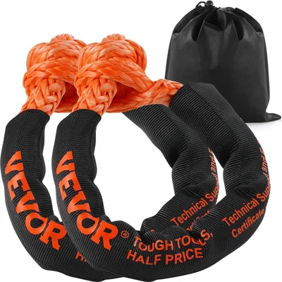 Immagine prodotto di Corda di recupero sintetica morbida Shackle 2ST 12,7x558,8mm 20T arancione