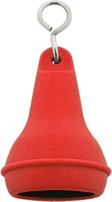 Produktbild von CombiCraft Hotelschlüsselanhänger Mayfair mit offenem Boden 41x70mm Rot - 50 Stück