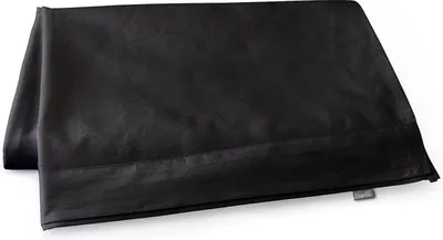 Produktbild von Eleganzzz Bettlaken Perkal-Baumwolle – Schwarz  – 150x250  – kühl & glatt – ohne Gummizug