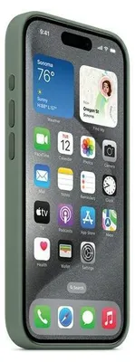 Produktbild von iPhone 15 Pro Max Silicone Case with MagSafe - Cypress