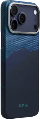 Obrázek produktu pro Pitaka KI1704OP, Obal, Apple, iPhone 17 Pro, 16 cm (6.3"), Modrá