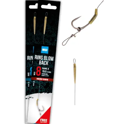 Obrázok produktu pre Nash Tube Blow Back Rig Veľkosť 6 Carp Rig