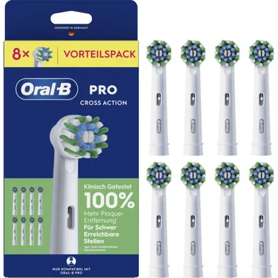 Productafbeelding van Oral-B opzetborstels Pro CrossAction, 8 stuks