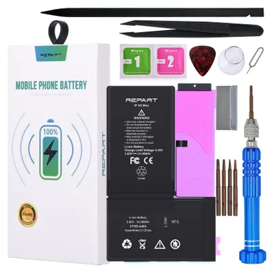 Produktbild von REPART Akku für Apple iPhone XS Max 3700mAh Handy Akku Li-Ion Ersatzakku Smartphone Batterie Reparatur