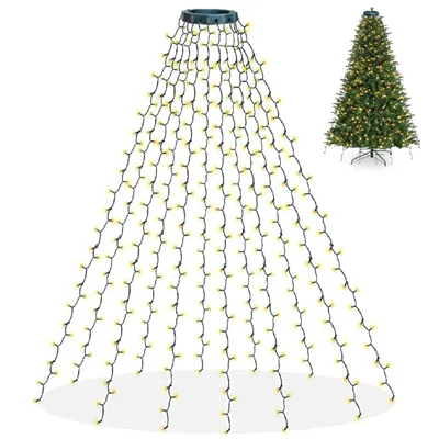 Produktbild von LED Světla na vánoční stromek, Závěsná světla na vánoční stromek, 2 m energeticky úsporných LED světel na vánoční stromek, Světelné řetězy - IZIGLOW