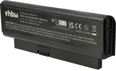 Produktbild von vhbw Akku Ersatz für HP HSTNN-XB77, NBP4A112 für Notebook (2200 mAh, 14,4 V, Li-Ion)