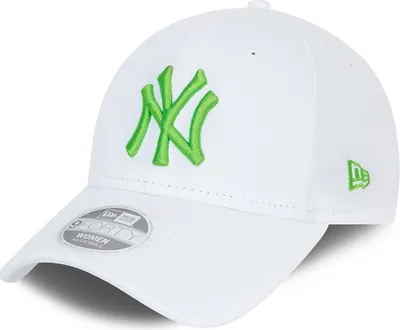 Produktbild von New Era 9Forty Damen Cap - New York Yankees weiß / lime