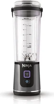 Immagine prodotto di Frullatore portatile Ninja Blast, contenitore da 530 ml, autonomia della batteria di 2 ore, senza fili, senza BPA, nero
