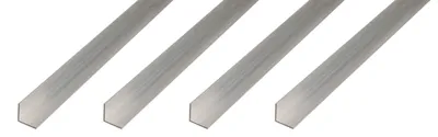 Immagine prodotto di Alberts, profilo a L, alluminio, naturale, 10 x 10 x 1 mm, lunghezza 1 metro