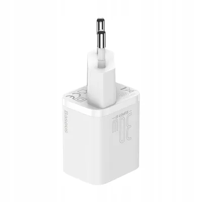 Image de Baseus CCSUP-J02 Chargeur universel pour appareils mobiles Blanc AC Chargement rapide Intérieur