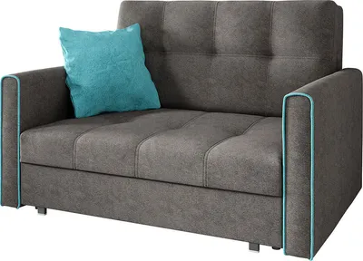 Produktbild von MIRJAN24 Schlafsofa Viva Bis II mit Bettkasten und Schlaffunktion, 2-Sitzer Couch vom Hersteller, Wohnzimmer Polstersofa (Alova 36 + Alova 29)