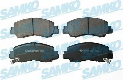 Produktbild von SAMKO Bremsbeläge Satz Vorne Bremsklötze für MITSUBISHI Eclipse Cross (GK) 5SP2230