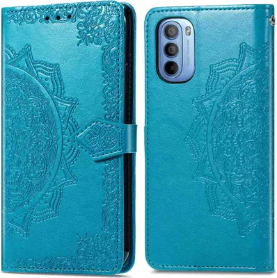 Image de imoshion Bibliothèque Mandala pour le Motorola Moto G14 - Turquoise