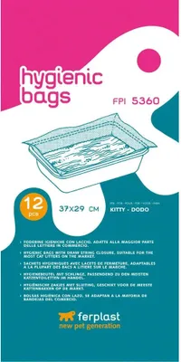 Obrázok produktu pre Ferplast FPI 5360 Hygienic Bags S (X12)